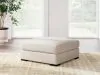 Benchcraft® 4800208 Donelson Creek - Oversized Accent Ottoman - Vanilla