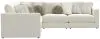 Jackson Furniture Industries 2235/36/31/59/37-16 Jackson Furniture Industries 2235/36/31/59/37-16 Ritzy - 5 Piece Modular Sectional - Bone