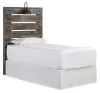 Ashley Furniture B211-53 Ashley Furniture B211-53 Drystan - Twin Panel Headboard - Brown / Beige