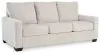Ashley Furniture 53603/39/25 Ashley Furniture 53603/39/25 Rannis - 2 Pc. - Queen Sofa Sleeper, Rocker Recliner - Snow