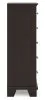 Ashley Furniture B441-46 Covetown - Five Drawer Chest - Dark Brown