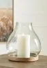 Ashley Furniture A2000679 Adalisen - Candle Holder - Clear / Brown