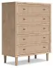 Ashley Furniture B1199/231/36/345/57/154/B100-13 Ashley Furniture B1199/231/36/345/57/154/B100-13 Cielden - 6 Pc. - Dresser, Mirror, Chest, Queen Panel Bed - Two-Tone
