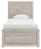 Ashley Furniture PCB1120B8 Ashley Furniture PCB1120B8 Broachmyn - Twin Panel Bed - Gray