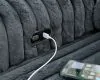 Ashley Furniture PC8680515P Ashley Furniture PC8680515P HamlinBay - Power Gliding Chaise - Gunmetal