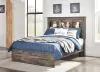Ashley Furniture B211B46 Ashley Furniture B211B46 Drystan - Full Panel Bookcase Bed - Brown / Beige