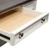 Liberty Furniture 417-OT1010 Allyson Park - Rectangular Cocktail Table - Wirebrushed White / Charcoal