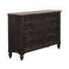 Liberty Furniture 615-BR31-B Liberty Furniture 615-BR31-B Americana Farmhouse - 9 Drawer Dresser - Black