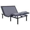 CoasterEveryday 350131TL Clara - Twin Extra Long Adjustable Bed Base - Gray And Black