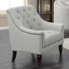 CoasterElevations 505643 Avonlea - Fabric Upholstered Sloped Arm Chair - Gray