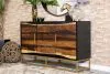 CoasterElevations 953466 Zara - 2-Door Wood Accent Storage Cabinet - Black Walnut