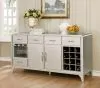 Furniture of America CM3020SV Diocles - Server - Silver