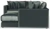 Jackson Furniture Industries 2245/36/31/59/76-35 Jackson Furniture Industries 2245/36/31/59/76-35 Remington - 5 Piece Modular Sectional (RSF Chaise) - Pine