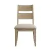 Intercon NS-CH-1189C-WSN-RTA Nash - Panel Back Side Chair - Weathered Sand