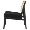 Coaster Fine Furniture 900620 Rayo - Rattan Cane Back Accent Chair With Padded Seat - Black