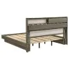 Coaster Fine Furniture 224981KEB2 Fenwick - King Footboard, Box 2 of 3 - Gray Oak