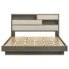Coaster Fine Furniture 224981KEB3 Fenwick - King Side Rails & Slats, Box 3 of 3 - Gray Oak