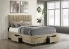 Coaster Fine Furniture 316010FB1 Wheatland - Full Headboard, Drawers & Slats, Box 1 of 2 - Light Brown