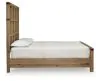 Benchcraft® B858B2 Benchcraft® B858B2 Ridgester - Queen Panel Bed - Light Brown