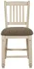 Ashley Furniture D647-124 Bolanburg - Upholstered Barstool (Set of 2) - Beige