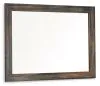 Ashley Furniture B211/31/36/69/56/60(2)/B100-14 Ashley Furniture B211/31/36/69/56/60(2)/B100-14 Drystan - 7 Pc. - Dresser, Mirror, King Bookcase Bed With 4 Storage Drawers - Brown / Beige
