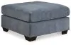 Ashley Furniture 5530308 Marleton - Oversized Accent Ottoman - Denim