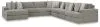 Ashley Furniture 58103S9 Ashley Furniture 58103S9 Avaliyah - 7-Piece Sectional With Laf Corner Chaise - Ash