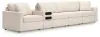 Ashley Furniture 92103S61 Ashley Furniture 92103S61 Modmax - 5-Piece Sectional With Audio Console - Oyster