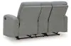 Ashley Furniture PC4220494 Gauntlet - Double Recline Loveseat With Console - Sterling