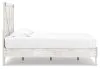 Ashley Furniture EB4121B2 Shawburn - Full Panel Platform Bed - Whitewash