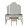 Liberty Furniture 244-BR-VN Magnolia Manor - 3 Piece Vanity Set - Antique White