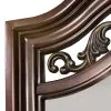 Liberty Furniture 737-BR-QPSDMN Liberty Furniture 737-BR-QPSDMN Messina Estates - 4 Piece Bedroom Set (Queen Poster Bed, Dresser & Mirror, Nightstand) - Cognac