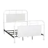 Liberty Furniture 179-BR11HFR-AW Liberty Furniture 179-BR11HFR-AW Vintage Series - Twin Metal Bed - Antique White