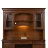 Liberty Furniture 273-HO131 Brayton Manor - Jr Executive Credenza Hutch - Cognac