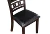New Classic D1701-20-EBY New Classic D1701-20-EBY Gia - Dining Chairs (Set of 2) - Ebony - Faux Leather