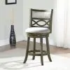 New Classic S1128-CS-FG New Classic S1128-CS-FG Manchester - Counter Stool - Antique Gray - Fabric