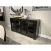 Riverside Furniture 27156 Lydia - Display Sideboard - Dark Brown