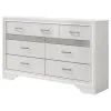 CoasterEveryday 205113 Miranda - 7-Drawer Dresser - White
