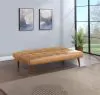 Coaster Fine Furniture 360234 Jenson - Upholstered Tufted Convertible Sofa Bed - Saddle Brown