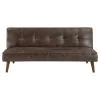 Coaster Fine Furniture 360237 Jenson - Upholstered Tufted Convertible Sofa Bed - Dark Coffee