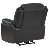 Coaster Fine Furniture 610233P Sycamore - Upholstered Power Recliner Chair - Dark Gray