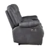New Classic U2505-25P1-DGY New Classic U2505-25P1-DGY Morello - Console Loveseat With Power Footrest - Gray
