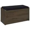 Coaster Fine Furniture 910321 Arrington - Storage Bench - Smoked Oak
