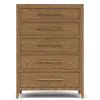 Riverside Furniture 51865 Halbrooke - 5 Drawer Chest - Light Brown