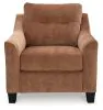 Benchcraft® 67204/18/20/14 Amity Bay - 3 Pc. - Sofa Chaise, Chair, Ottoman - Clay