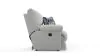 Jackson Furniture Industries 625707-2530/11 Jackson Furniture Industries 625707-2530/11 Lenny - Power Lay Flat Recliner - Pearl Silver