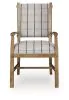 Benchcraft® D858-01A Ridgester - Dining Upholstered Arm Chair (Set of 2) - Light Brown