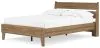 Ashley Furniture EB1866B2 Deanlow - Full Platform Panel Bed - Honey