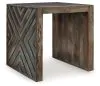 Ashley Furniture T567-2 Dreggan - Square End Table - Brown