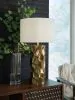 Ashley Furniture L207524 Marshawn - Metal Table Lamp - Gold Finish